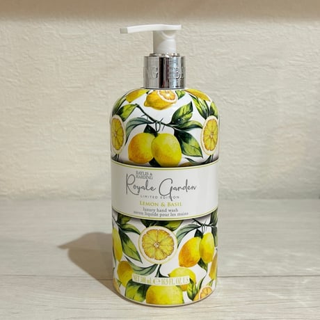 BAYLIS & HARDING ロイヤルガーデン ハンドウォッシュ／レモン＆バジルの香り