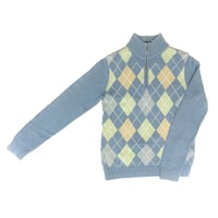 Dior HOMME / border polo shirt | rubbers clothing