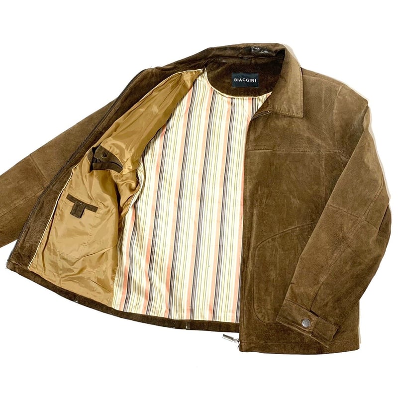 biaggini / coverall leather jacket | rubbers cl 