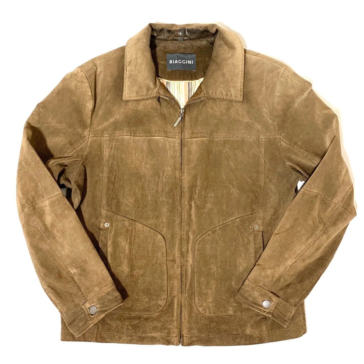 biaggini / coverall leather jacket | rubbers cl