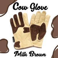 COW GLOVE / MILK BROWN