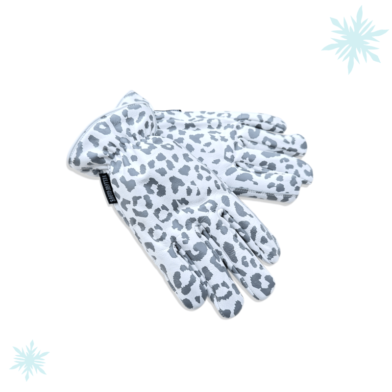 WINTER GLOVE / WHITE PANTHER | Yellow Glove