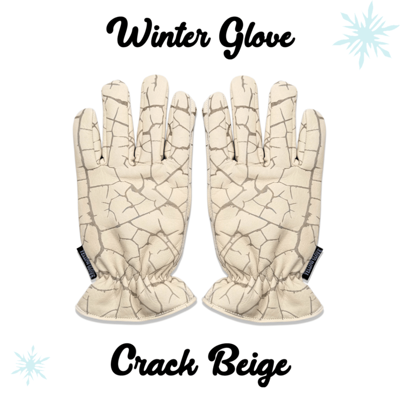 WINTER GLOVE / CRACK BEIGE | Yellow Glove