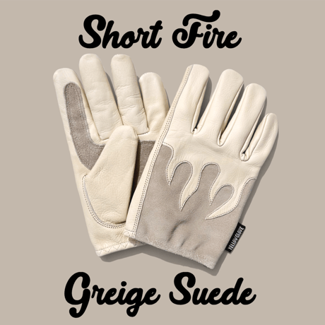 SHORT FIRE / GREIGE SUEDE