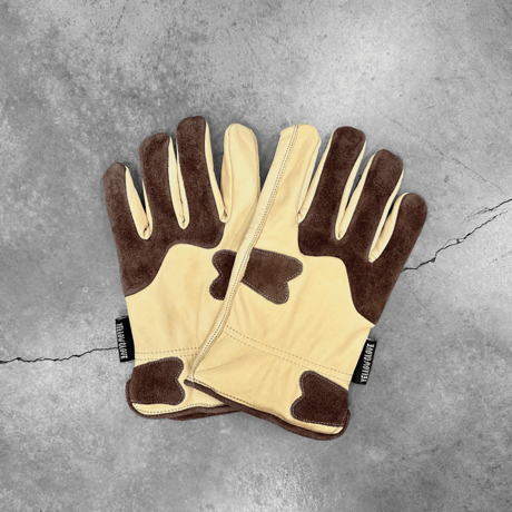 COW GLOVE / MILK BROWN
