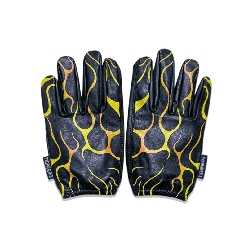 yellow glove イエローグローブ　YELLOW FLAMES Mサイズ yellow glove イエローグローブYELLOW FLAMES Mサイズ