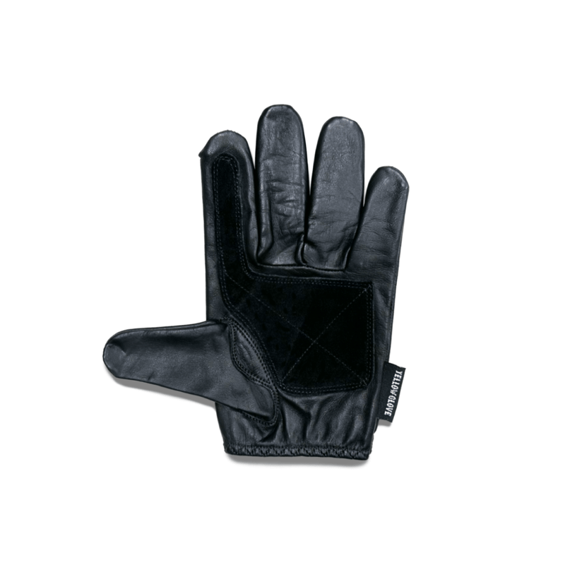 SHORT GLOVE / BLACK | Yellow Glove