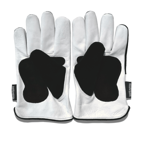 COW GLOVE / MILK WHITE