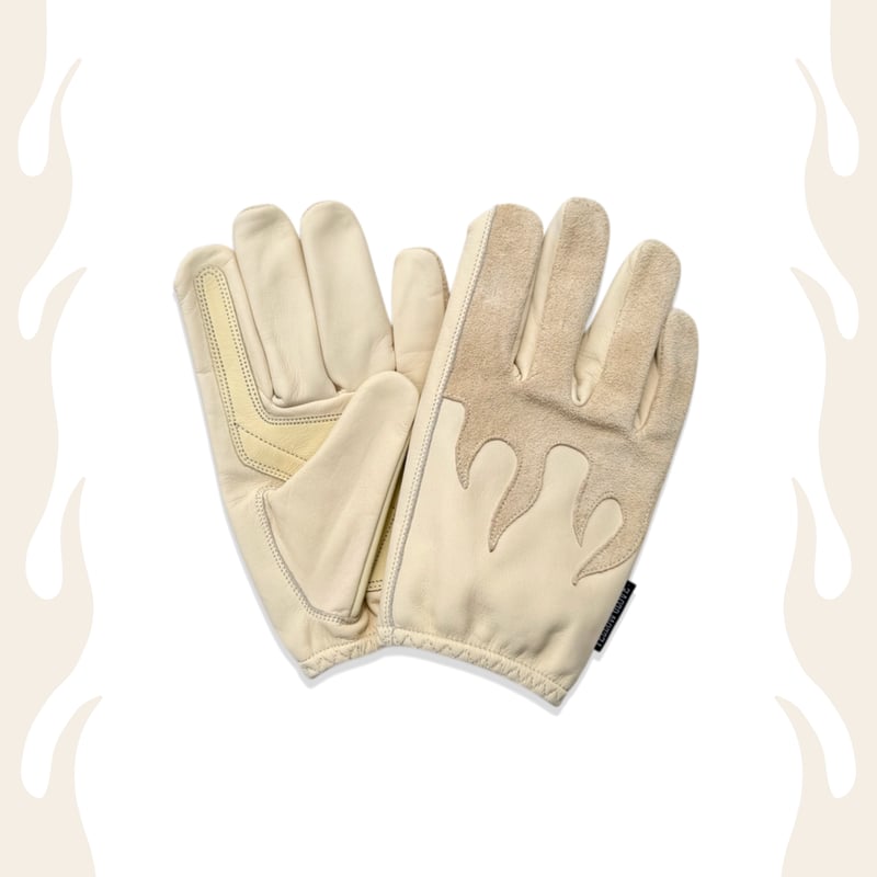 SHORT FIRE / BEIGE SUEDE | Yellow Glove