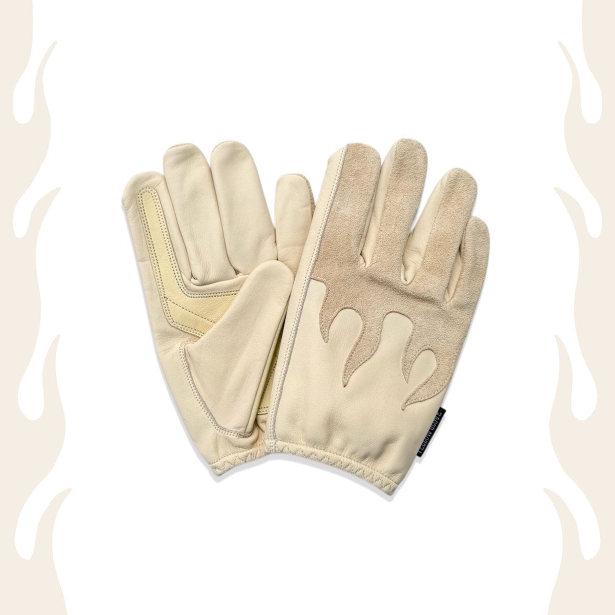 SHORT FIRE / BEIGE SUEDE | Yellow Glove