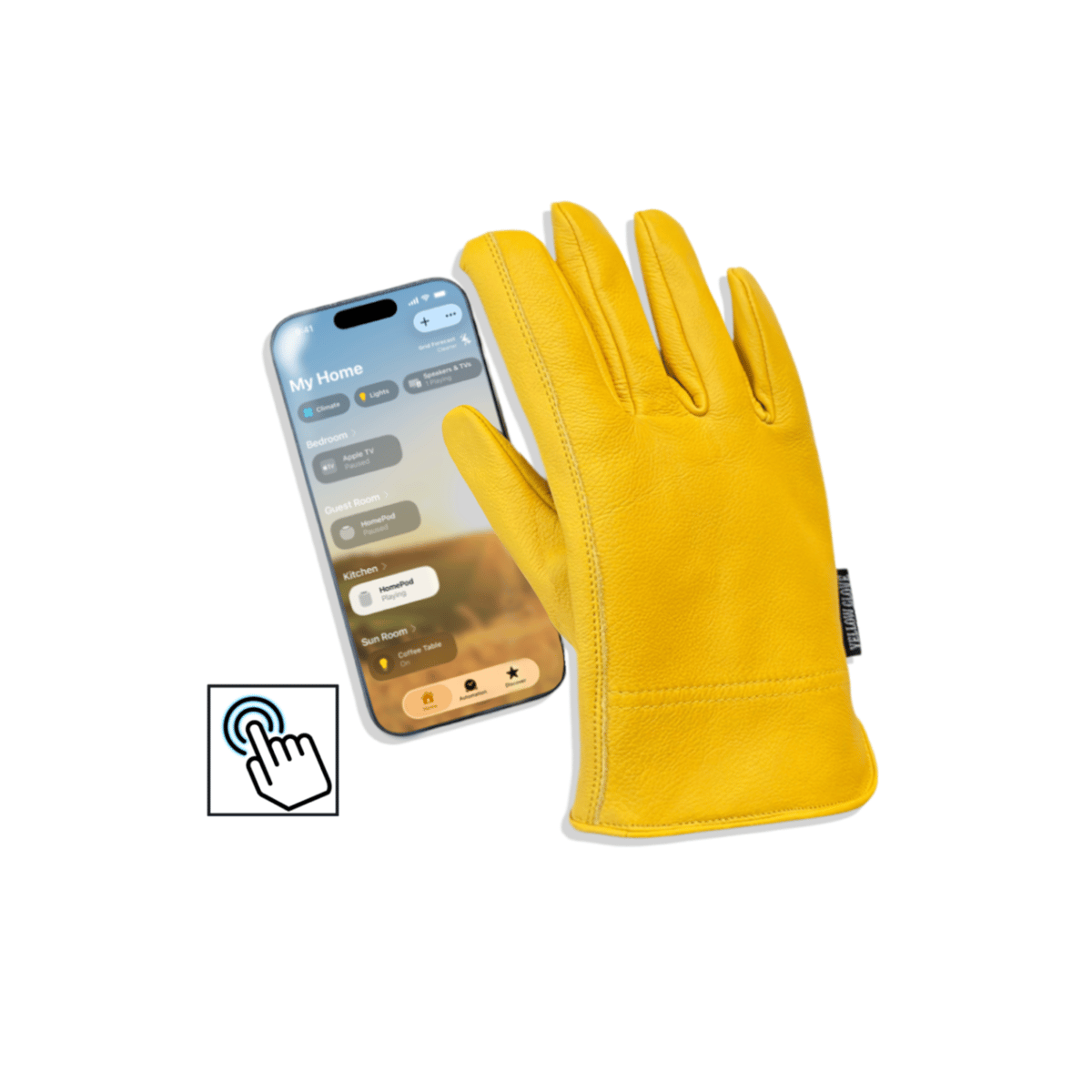 WINTER GLOVE / YELLOW | Yellow Glove