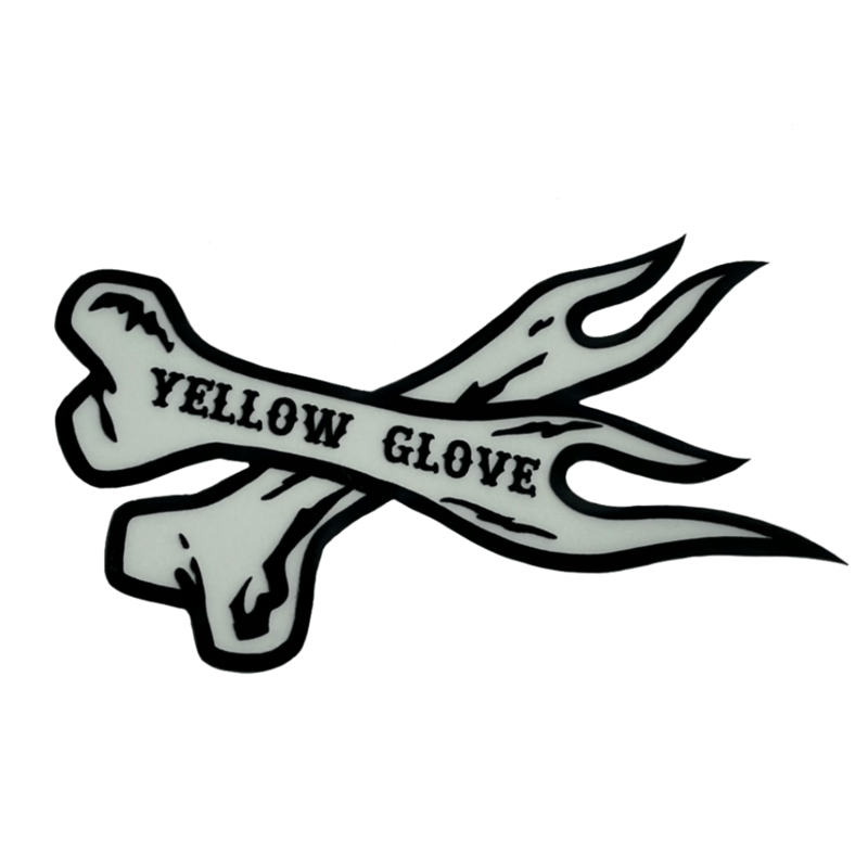BONE FLAMES | Yellow Glove