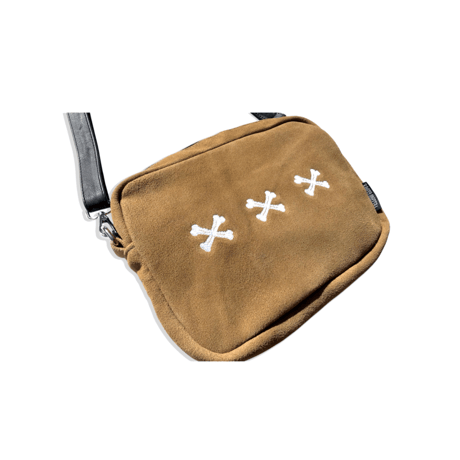 CROSS BONE / LIGHT BROWN