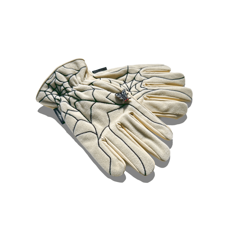 SPIDER WEB / BEIGE | Yellow Glove