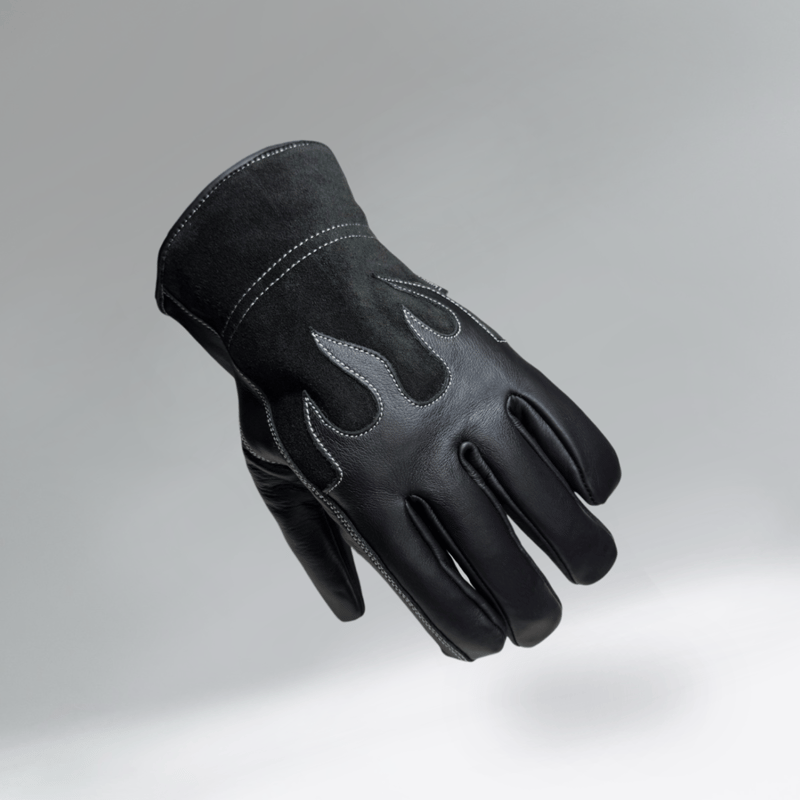 WINTER FIRE / BLACK SUEDE | Yellow Glove