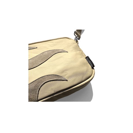 RIDING BAG / BEIGE SUEDE