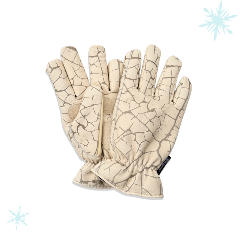 WINTER GLOVE / CRACK BEIGE | Yellow Glove