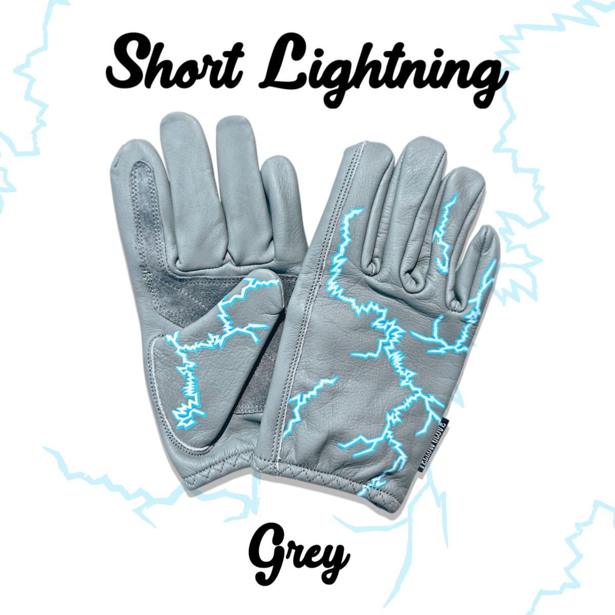 SHORT LIGHTNING / GREY | Yellow Glove