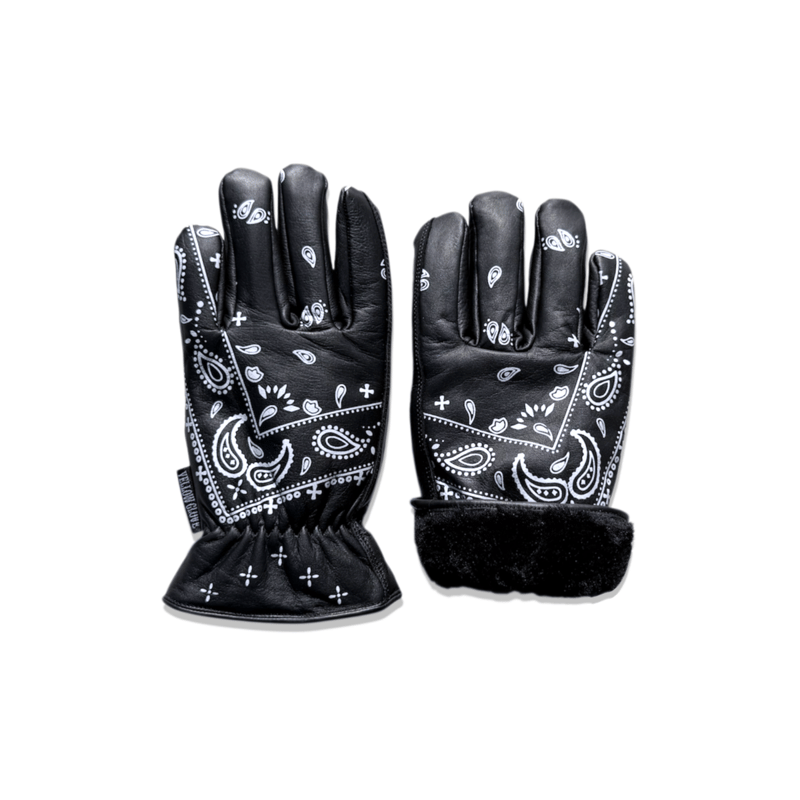 ランプグローブスWINTER GLOVE- PAISLEY BLACK LAMP GLOVES -ランプグローブ-WINTER GLOVE- PAISLEY BLACK | LOCALWAGON