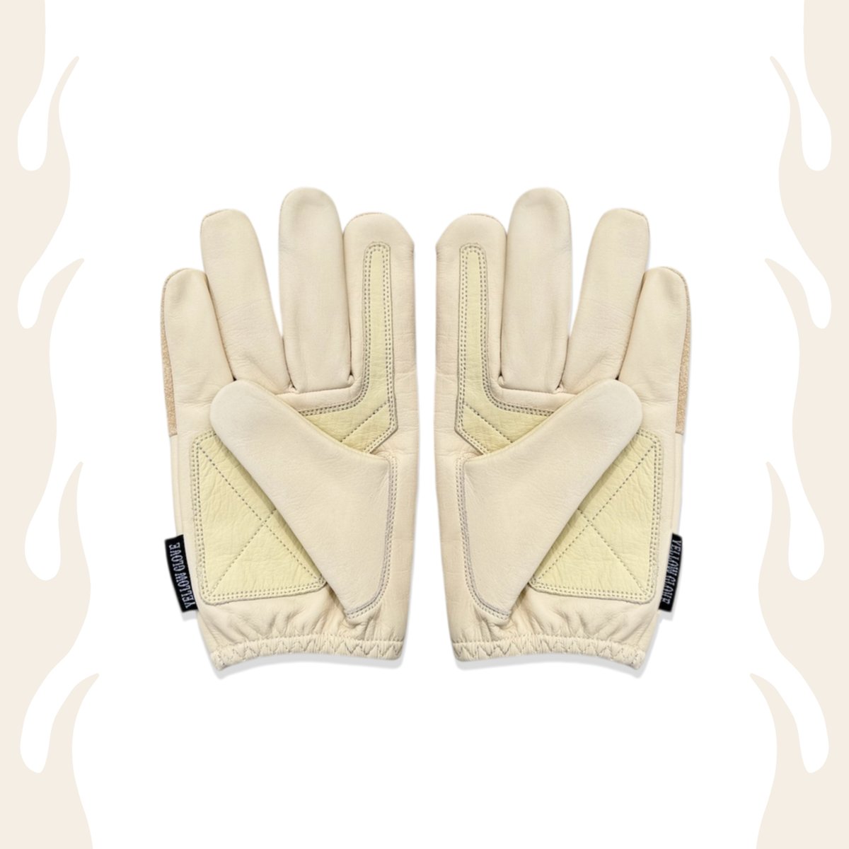 SHORT FIRE / BEIGE SUEDE | Yellow Glove SHORT FIRE / BEIGE SUEDE | Yellow Glove