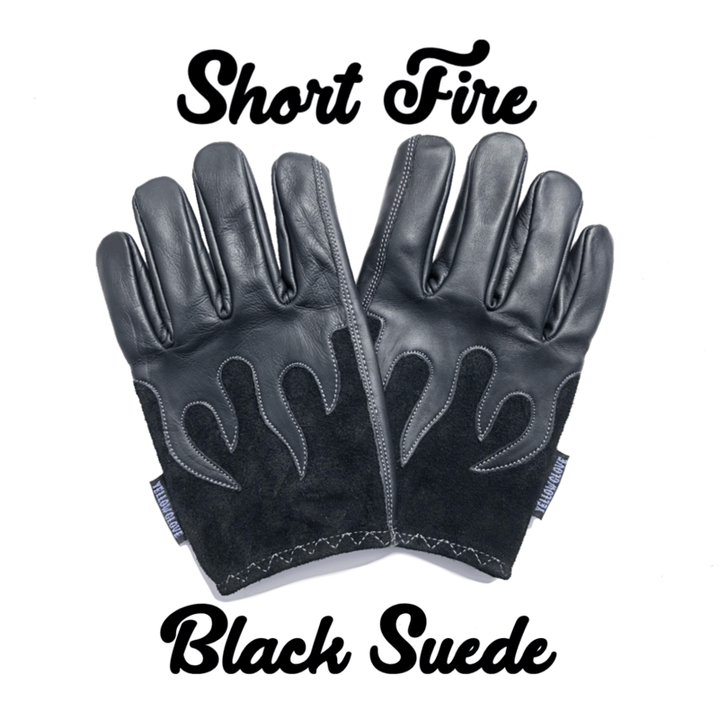 Yellow Glove SHORT FIRE / BLACK