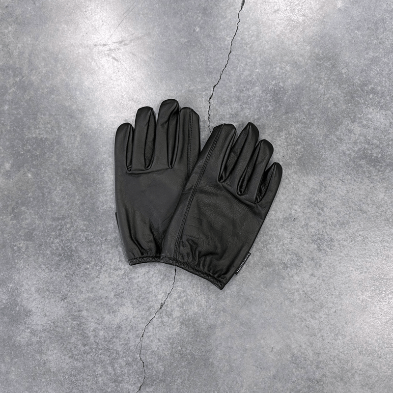 SHORT GLOVE / BLACK | Yellow Glove