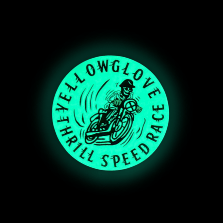 GLOW LOGO STICKER