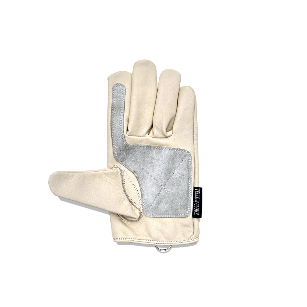 手袋 JACQUEMUS Woman Gloves Yellow 246AC6685217 250 ZIPPER GLOVE / WHITE BEIGE | Yellow Glove