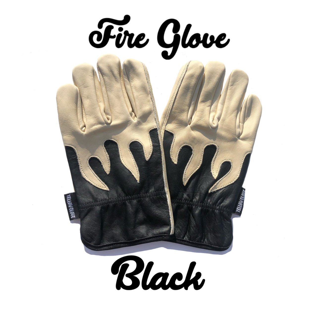 YELLOWGLOVE Winter Fire ブラックスエード Lサイズ original