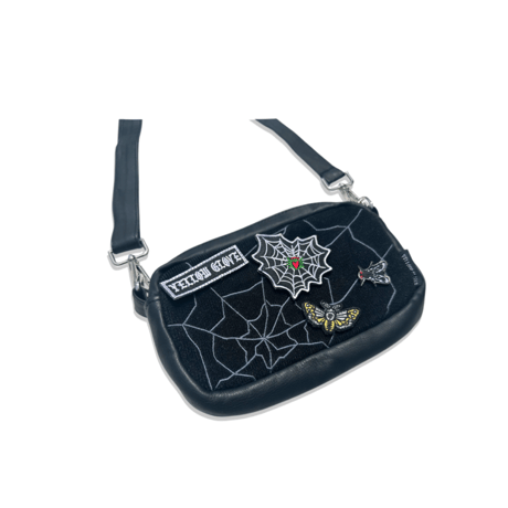 SPIDERWEB BAG / BLACK