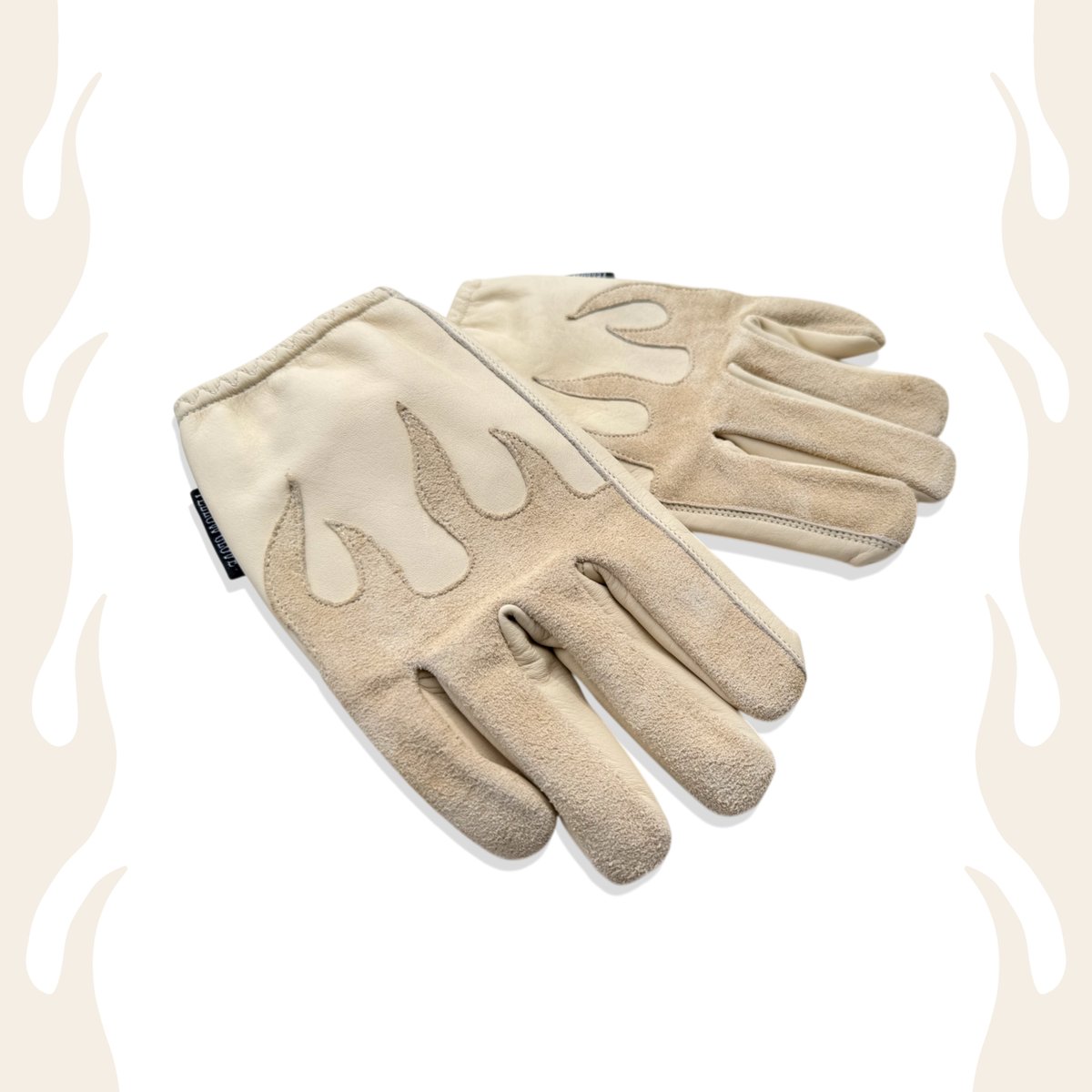 SHORT FIRE / BEIGE SUEDE | Yellow Glove