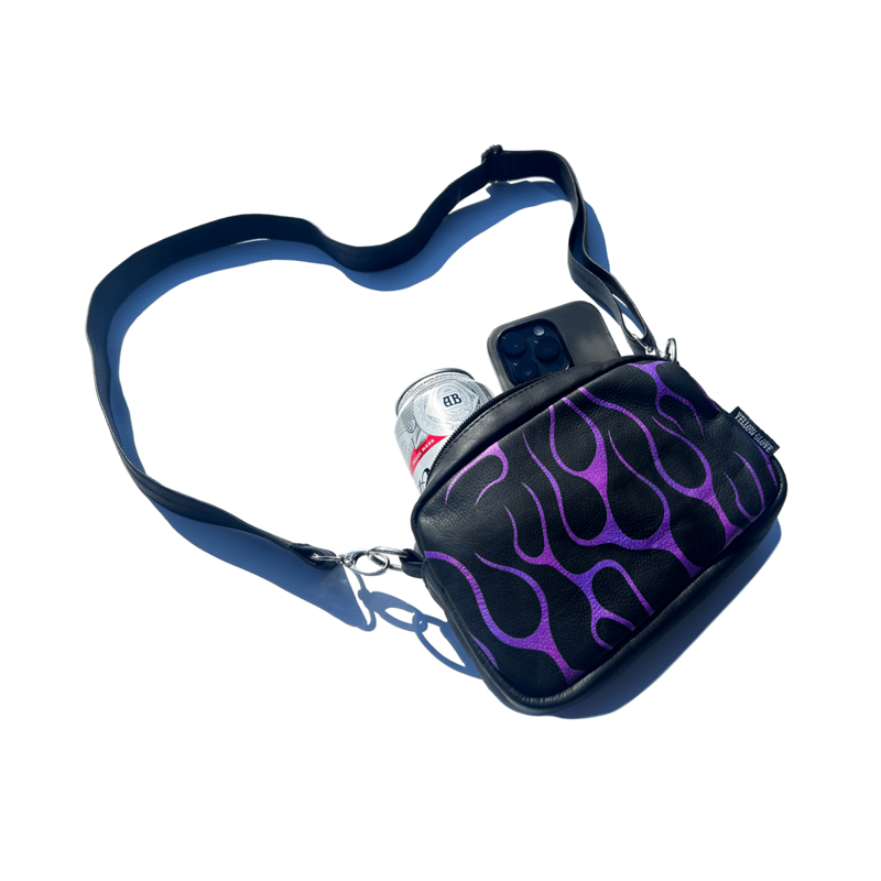 FLAMES BAG / PURPLE | Yellow Glove