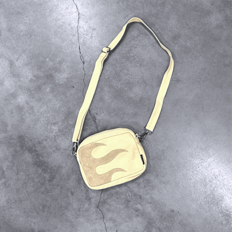 RIDING BAG / BEIGE SUEDE