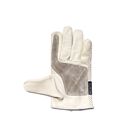 PUNCHING ZIPPER / WHITE BEIGE
