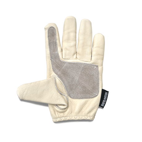 SHORT GLOVE / WHITE BEIGE