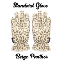 STANDARD GLOVE / BEIGE PANTHER