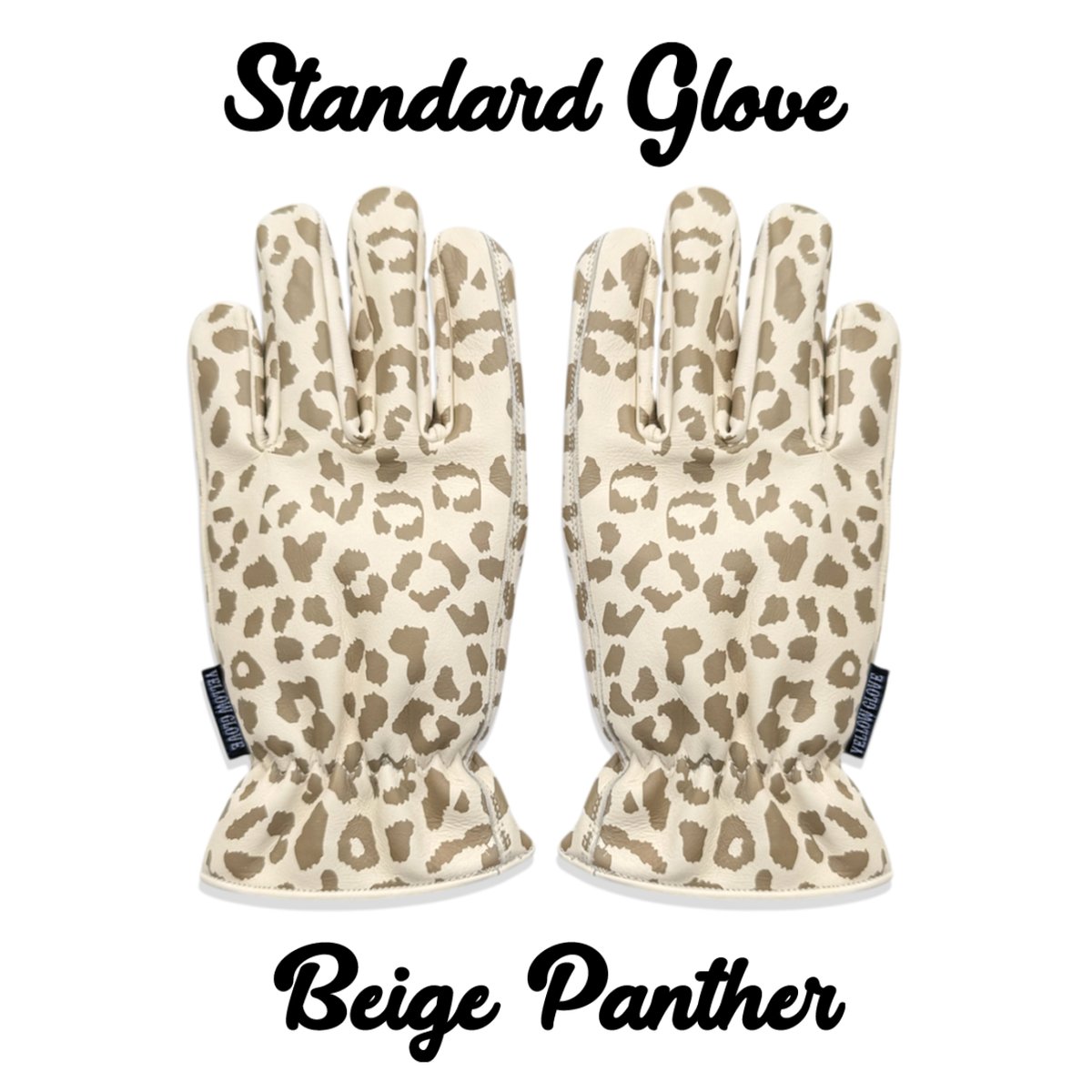 【新品】HYEON ted glove / beige STANDARD GLOVE / BEIGE PANTHER | Yellow Glove