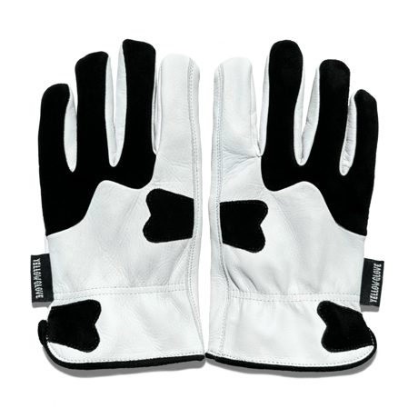 COW GLOVE / MILK WHITE