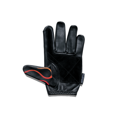 SHORT GLOVE / RED FLAMES