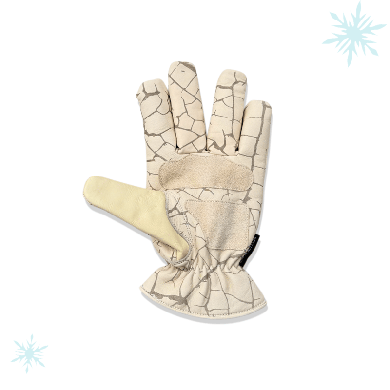 WINTER GLOVE / CRACK BEIGE | Yellow Glove