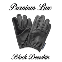 SHORT GLOVE / BLACK DEERSKIN