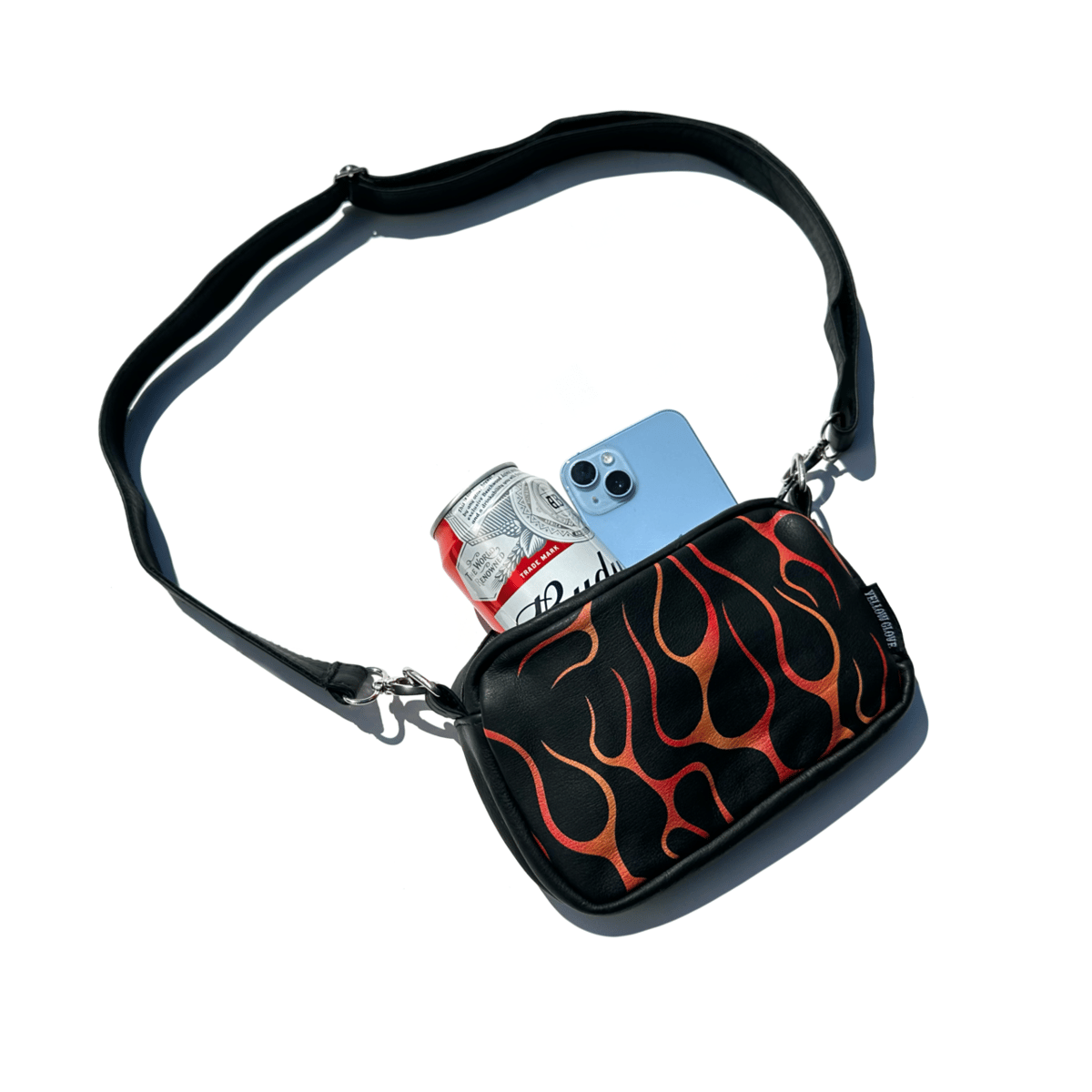 バッグ YELLOWGLOVE FLAMES BAG / RED FLAMES BAG / RED | Yellow Glove