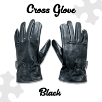 CROSS GLOVE / BLACK