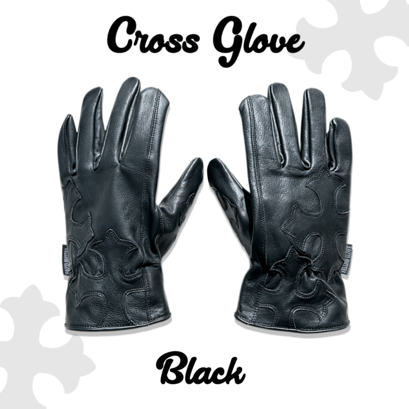 YELLOW GLOVE 本革スカルグローブMサイズ
