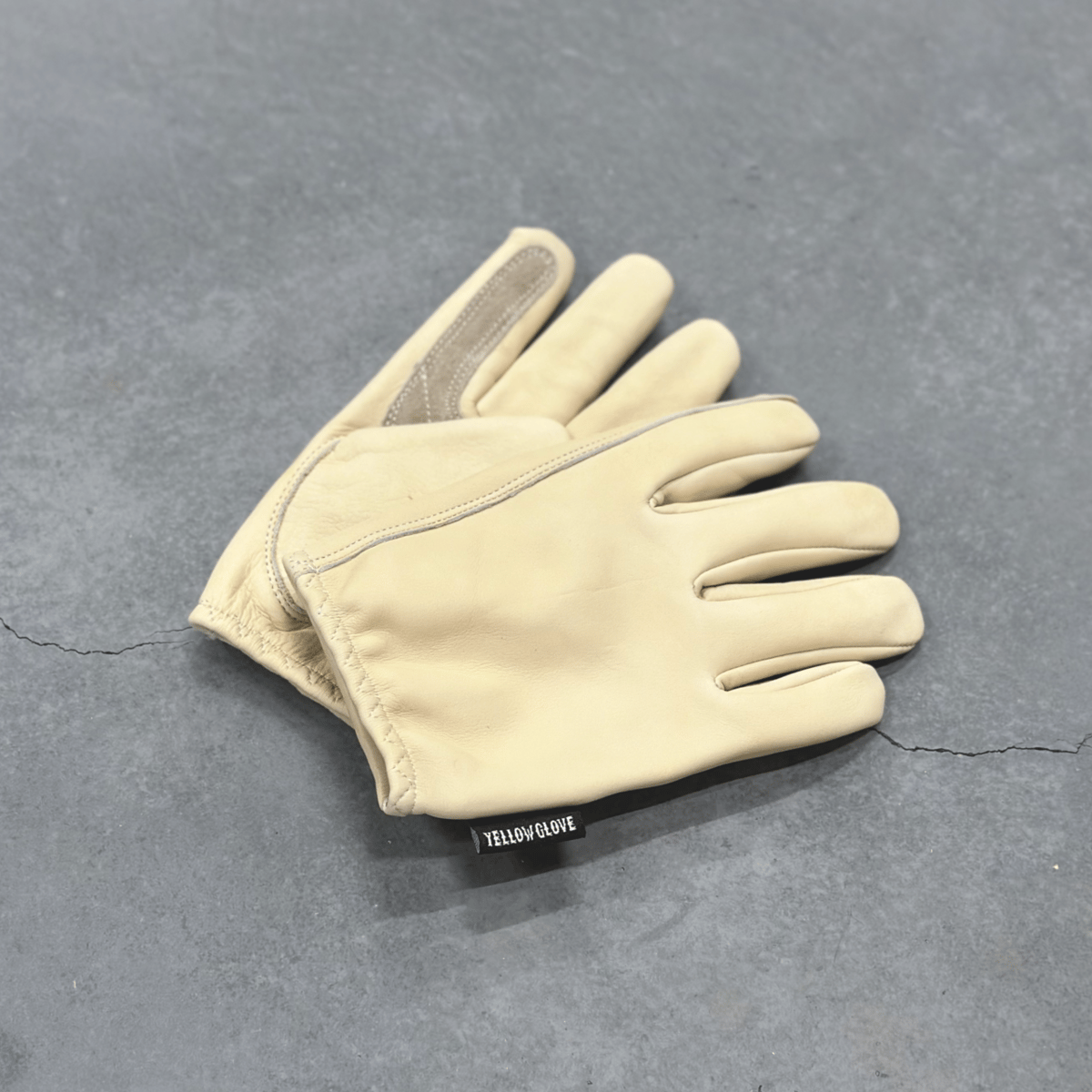 SHORT GLOVE / WHITE BEIGE | Yellow Glove SHORT GLOVE / WHITE BEIGE | Yellow Glove
