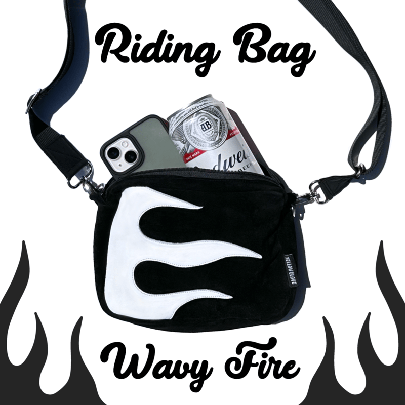 RIDING BAG / WAVY FIRE | Yellow Glove