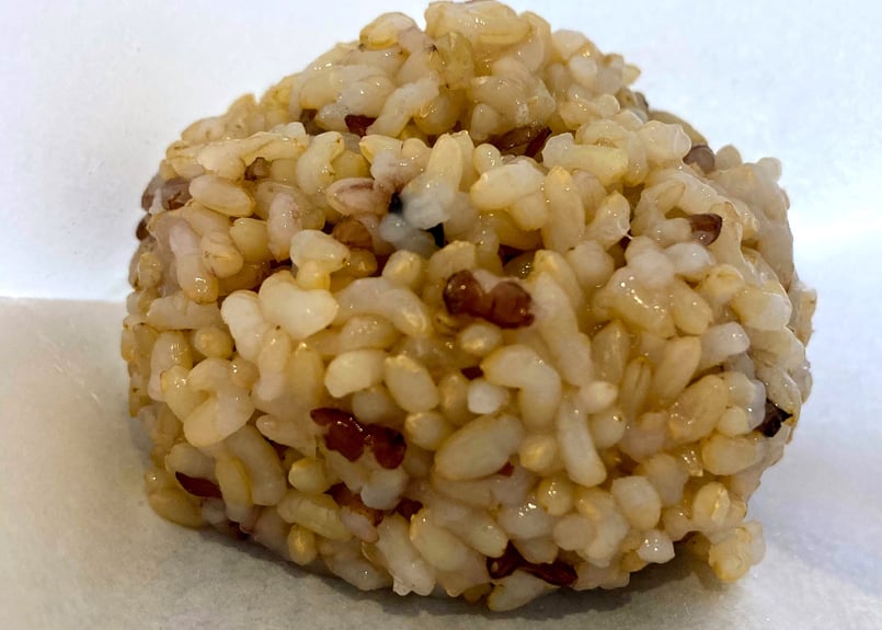 栃木の米 茶色と白い米の混合 超希少！500種の種を守る「いろいろ米」玄米1kg 30年無農薬・無肥料