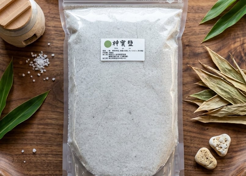 神宝塩 特大(3000g)＊1～2日で最速出荷します | 農薬・化学肥料不使用
