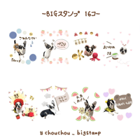 BIGスタンプ　16個　サンプル