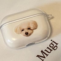 うちの子AirPodsクリアケース